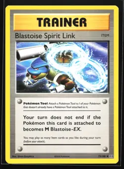 Blastoise Spirit Link 73/108 XY - Evolutions Uncommon Pokemon Card - Image 1