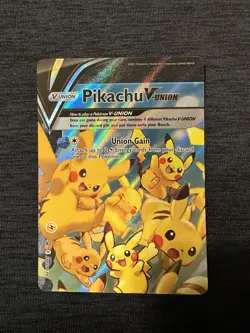 Pikachu V-Union [Set of 4] SWSH: Sword & Shield Promo Cards Holo - Image 3
