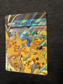 Pikachu V-Union [Set of 4] SWSH: Sword & Shield Promo Cards Holo - Image 4