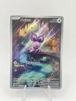 Noibat Illustration Rare SV09: Journey Together 169/159 NM - Pokemon TCG - Image 1
