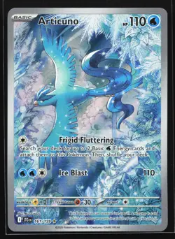 Articuno 161/159 SV09: Journey Together Illustration Rare Pokemon Card - Image 1