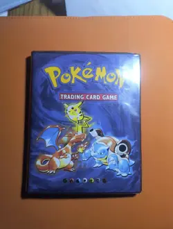 Pokemon Card Vintage Mini Binder 4 Pocket Ultra Pro WOTC 1999 - Image 1