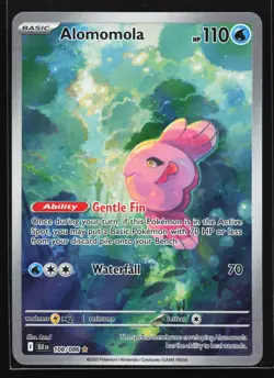 Alomomola 108/086 SV: Black Bolt Illustration Rare Pokemon Card - Image 1