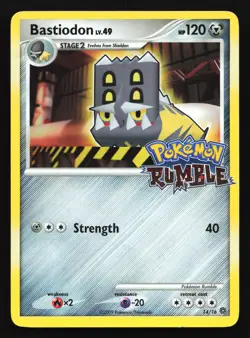 Bastiodon 14/16 Rumble Promo Holo Pokemon Card - Image 1