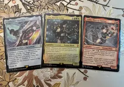 MTG Magic the Gathering Final Fantasy Lot Of 3 Cards 0006 (Foil) 0098 0065 AUC 9 - Image 1