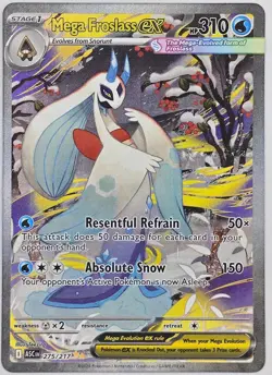 Mega Froslass ex 275/217 Ascended Heroes Pokemon Holo NM - Image 1