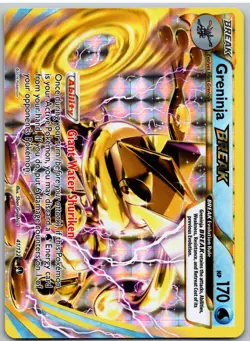 Greninja BREAK 41/122 BREAK Rare BREAKpoint Pokemon - Image 1