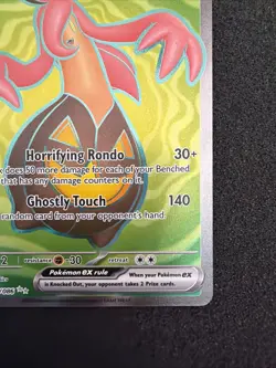Gourgeist EX 102/086 Full Art Me04: Chaos Rising Pokemon Card Ultra Rare NM #LA5 - Image 4
