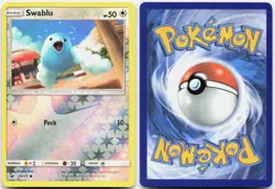 Swablu 79/111 Common Crimson Invasion Pokemon Reverse Holo NM - Image 3