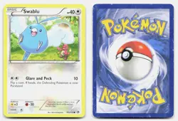 Swablu 103/113 Common Legendary Treasures Pokemon MP - Image 3