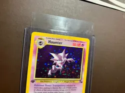 RARE 👻 1999 Pokemon Fossil 1st Edition Holo Haunter #6 PSA BGS 9 or 10 - Image 4