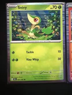Pokemon TCG Snivy Tepig Oshawott Promo Lot NM 3 Cards Black Bolt White Flare - Image 2