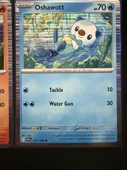 Pokemon TCG Snivy Tepig Oshawott Promo Lot NM 3 Cards Black Bolt White Flare - Image 4