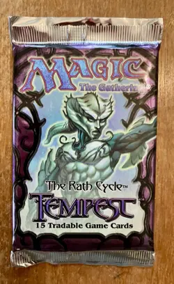 Magic The Gathering Tempest The Rath Cycle Booster Pack Factory Sealed 742818065283 - Image 1