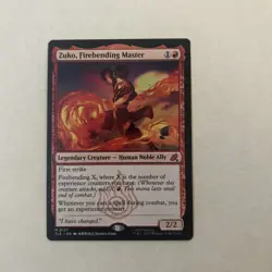 Zuko, Firebending Master Avatar: The Last Airbender: Eternal-Legal Regular MTG - Image 1