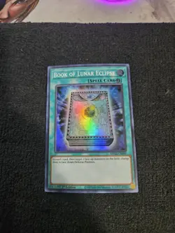 Book of Lunar Eclipse MP22 Super Rare 1st Ed NM Yugioh - Image 1