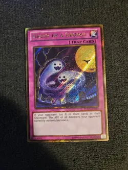 Ghost of a Grudge PGLD-EN029 Gold Secret Rare LP Yugioh Card - Image 1