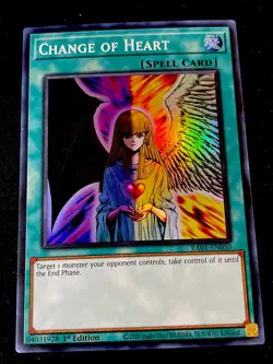 Change Of Heart RA01-EN050 Yugioh 1st Edition (New) - Image 1