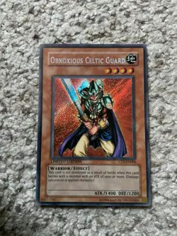 Yu-Gi-Oh! TCG Obnoxious Celtic Guard Limited Edition CT1-EN006 NM - Image 1