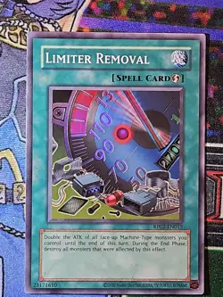 Limiter Removal RP02-EN015 Retro Pack 2 Unlimited 2020 Reprint Super Rare NM - Image 1