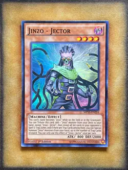 Yugioh Jinzo - Jector MP15-EN214 Super Rare 1st Ed NM - Image 1