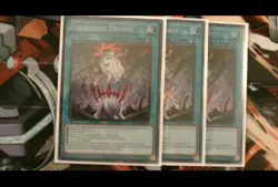 Yugioh! Forbidden Crown BPRO-EN067 Burst Protocol Secret Rare 1st Edition NM x3 - Image 1