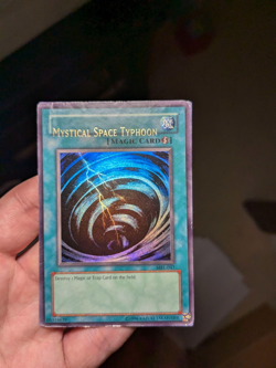 MISPRINT Yu-Gi-Oh! Mystical Space Typhoon MRL-047 Ultra Rare Altered Read!!! - Image 1