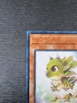 YuGiOh! Babycerasaurus MGED - Error Misprint No Name No Imprint 1st Ed Near Mint - Image 4