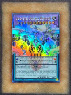 Yugioh Odd-Eyes Arcray Dragon RA05-EN145 Ultra Rare Extended Art 1st Ed NM - Image 1