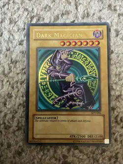 Yu-Gi-Oh! TCG Dark Magician SDY-006 Ultra Rare Unlimited, Moderately Played - Image 1