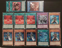 Deck core invoked QCSR max rarity Yugioh, aleister meltdown - Image 1