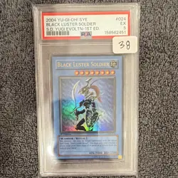 Konami Yu-Gi-Oh! [PSA 5] Black Luster Soldier 1st Ed. SYE-024 2004 - Image 3