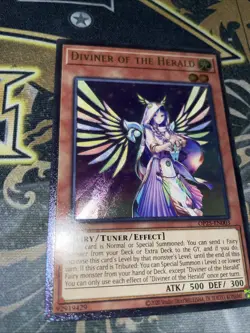 Diviner of the Herald OP25-EN003 Ultimate Rare Near Mint Yugioh NM - Image 2