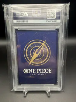 2025 ONE PIECE OP10-ROYAL BLOOD ALTERNATE ART #119 TRAFALGAR LAW PSA 10 - Image 2