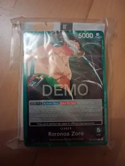 One Piece Card Game - Roronoa Zoro Demo Deck 2026 new sealed unopened promo - Image 1