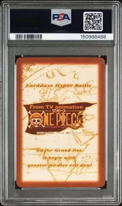 1999 Bandai One Piece CHB Nami C10 First Stage PSA 9 Hyper Battle Card - Image 3