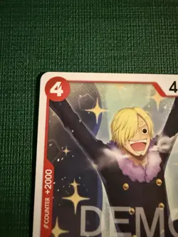 One piece Tcg Op10 Sanji Chopper Promo Demo Version Not tournament legal - Image 3