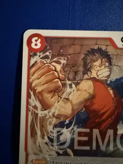 One piece Tcg Op04 Monkey D Luffy Promo Demo version Not tournament legal - Image 2