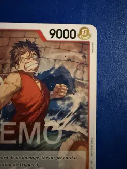 One piece Tcg Op04 Monkey D Luffy Promo Demo version Not tournament legal - Image 3