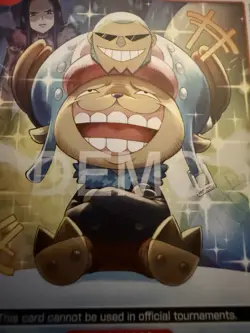 One Piece Tcg Op10-014 Franky / Chopper Promo demo Version Not tournament legal - Image 1