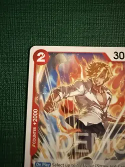 One Piece Tcg St21 Sanji Promo Demo Card - Image 3