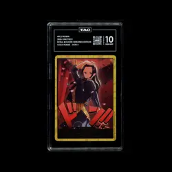 One Piece CCG EB03 Nico Robin Gold Don Alt Art Holo TAG 10 Gem Mint TCG - Image 1