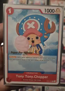 One Piece TCG | Tony Tony.Chopper | ST01-006 Starter Deck 1 Super pre release NM - Image 1