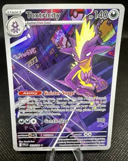 Toxtricity - 103/094 Phantasmal Flames Illustration Rare Pokemon Card - Image 1