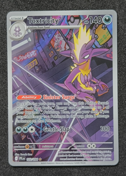 Pokemon TCG Toxtricity 103/094 Phantasmal Flames Illustration Rare Card - NM - Image 1