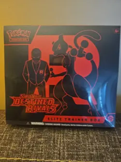 Pokemon TCG Destined Rivals Elite Trainer Box ETB New Factory Sealed - Image 1