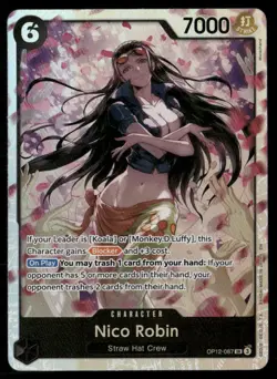 Nico Robin SR Legacy of the Master OP12-087 NM - Image 1