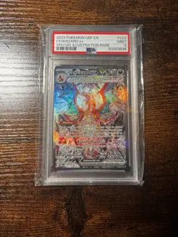PSA 9 Charizard Ex Pokemon Card TCG - 2023 Obsidian Flames Set #223 - Image 1