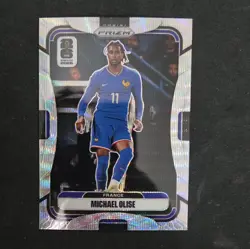 Panini Prizm FIFA World Cup 2026 Michael Olise Silver Wave France 2-Card Lot - Image 2