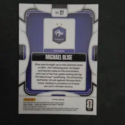 Panini Prizm FIFA World Cup 2026 Michael Olise Silver Wave France 2-Card Lot - Image 5